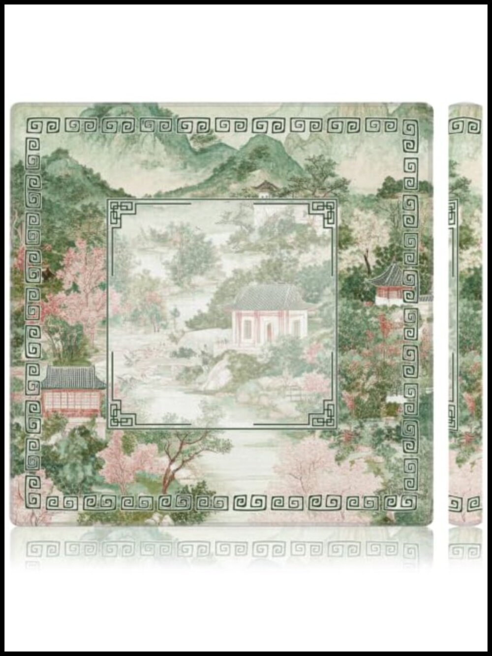 Mahjong Mat 31.5" Non-Slip Vinyl Game Mat
